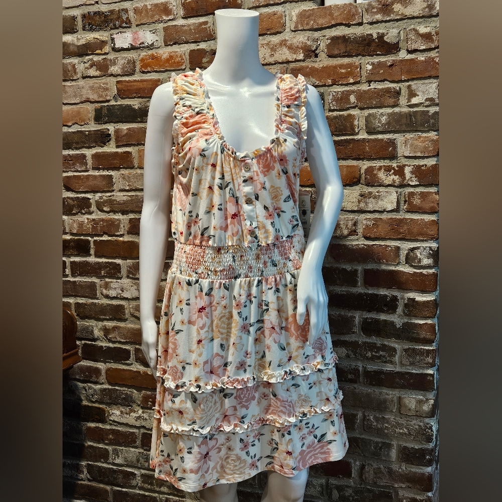 NOBO XXL Floral dress (BG)